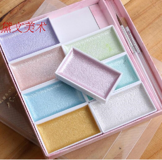 640x632 Buy 8 Colors Aquarelle Fine Watercolor Solid