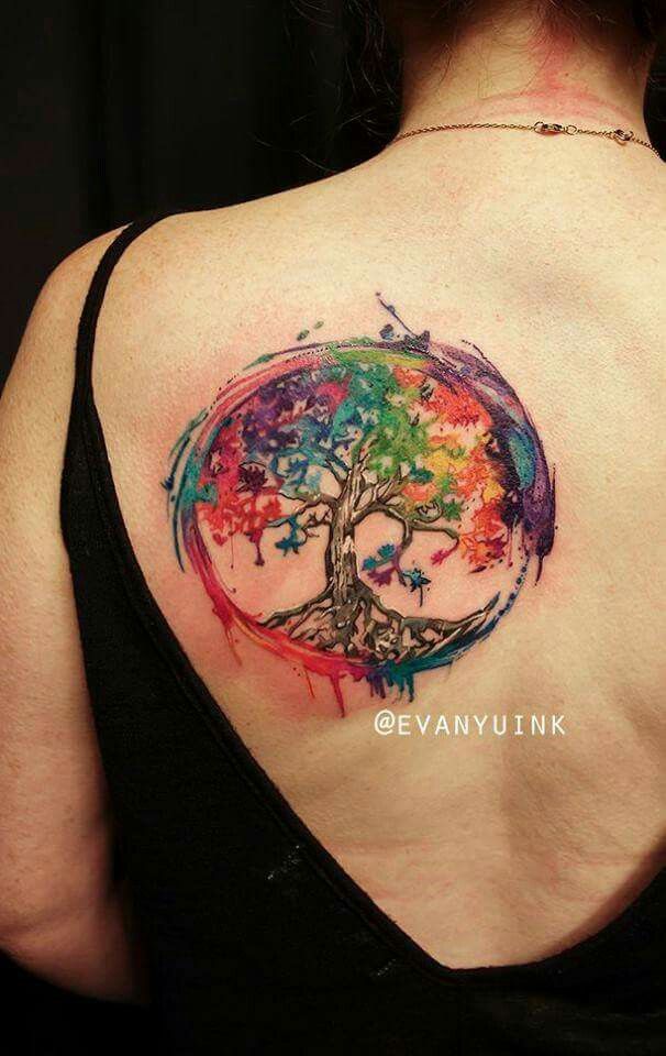 606x960 Celtic Tree Of Life Tattoo Ideas Celtic Tree