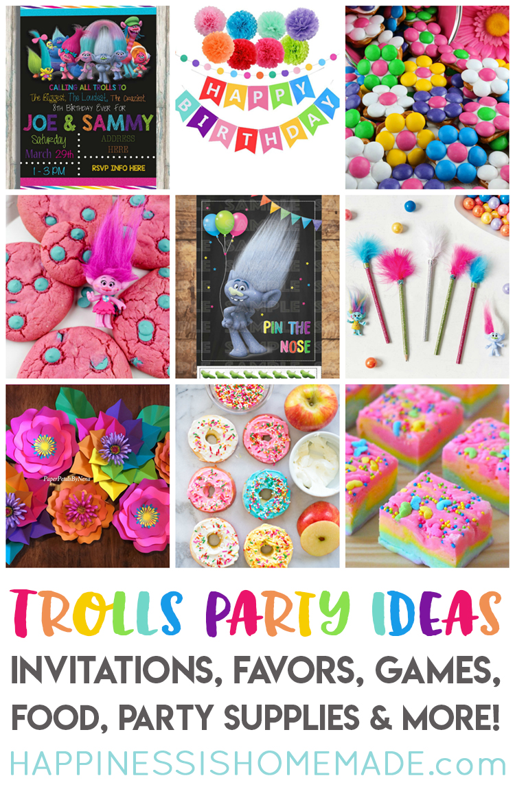 750x1150 The Best Trolls Birthday Party Ideas