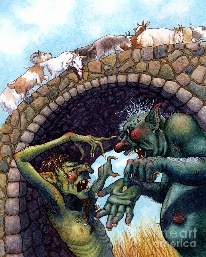 720x900 2 Ugly Trolls Painting By Isabella Kung