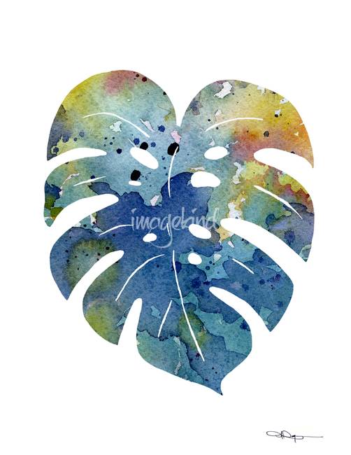 502x650 Stunning Tropical Watercolor Painting Reproductions For Sale On