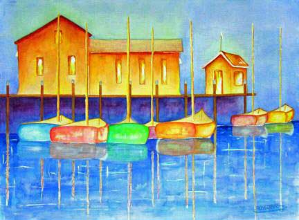 432x318 Florida Watercolor Artist Thomas Draving Paints Art Landscapes And