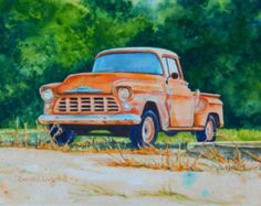 236x187 49 Best Old Trucks Watercolor Images Rolling Carts