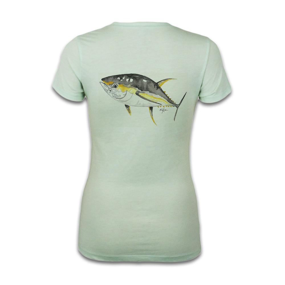 1000x1000 Tuna Watercolor By Kenley Jones