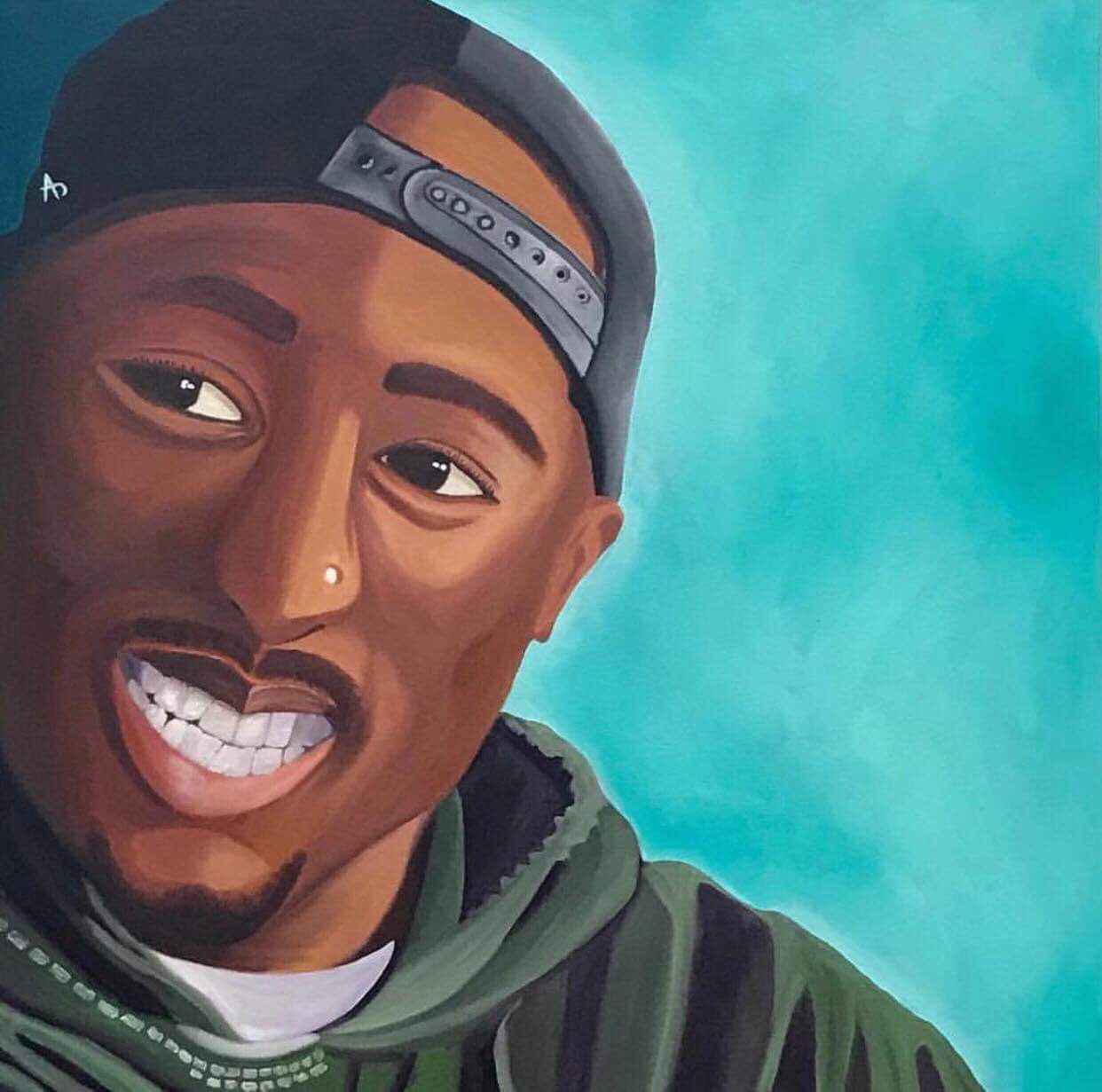 1242x1231 Tupac Shakur Gets A Full Scale Tribute With Art, Music And Poetry
