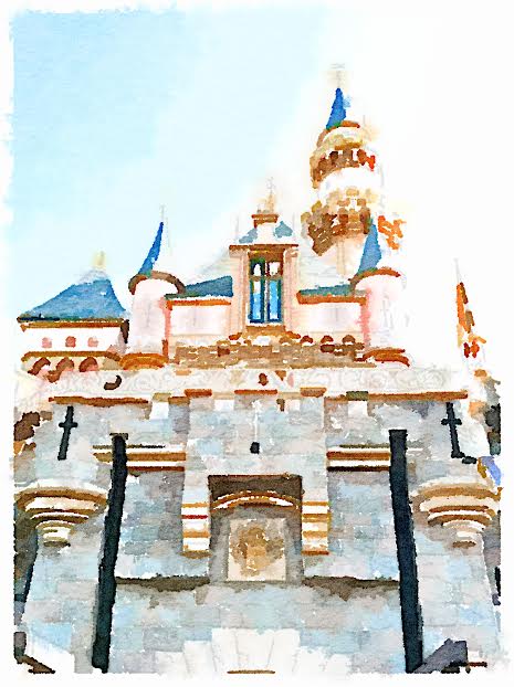 465x622 Turn Your Disney Photos Into Watercolor Art