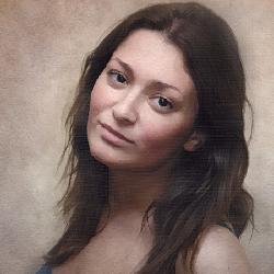 250x250 Oil Painting