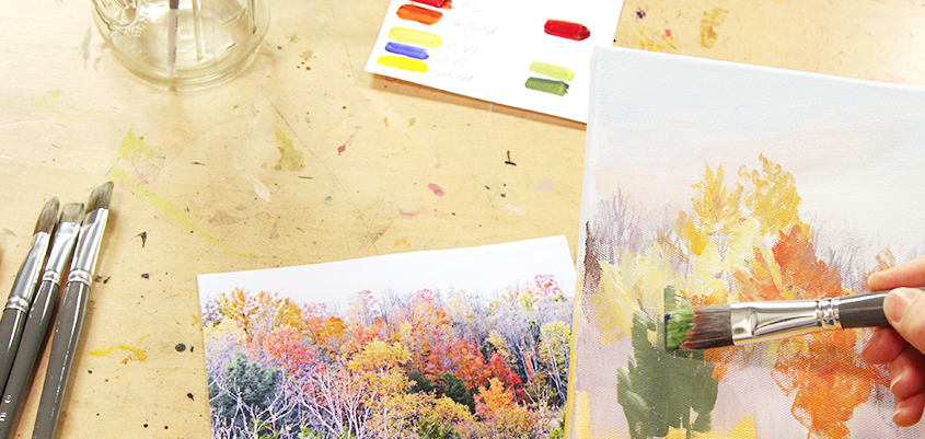 845x401 What Is The Best Paint For Canvas