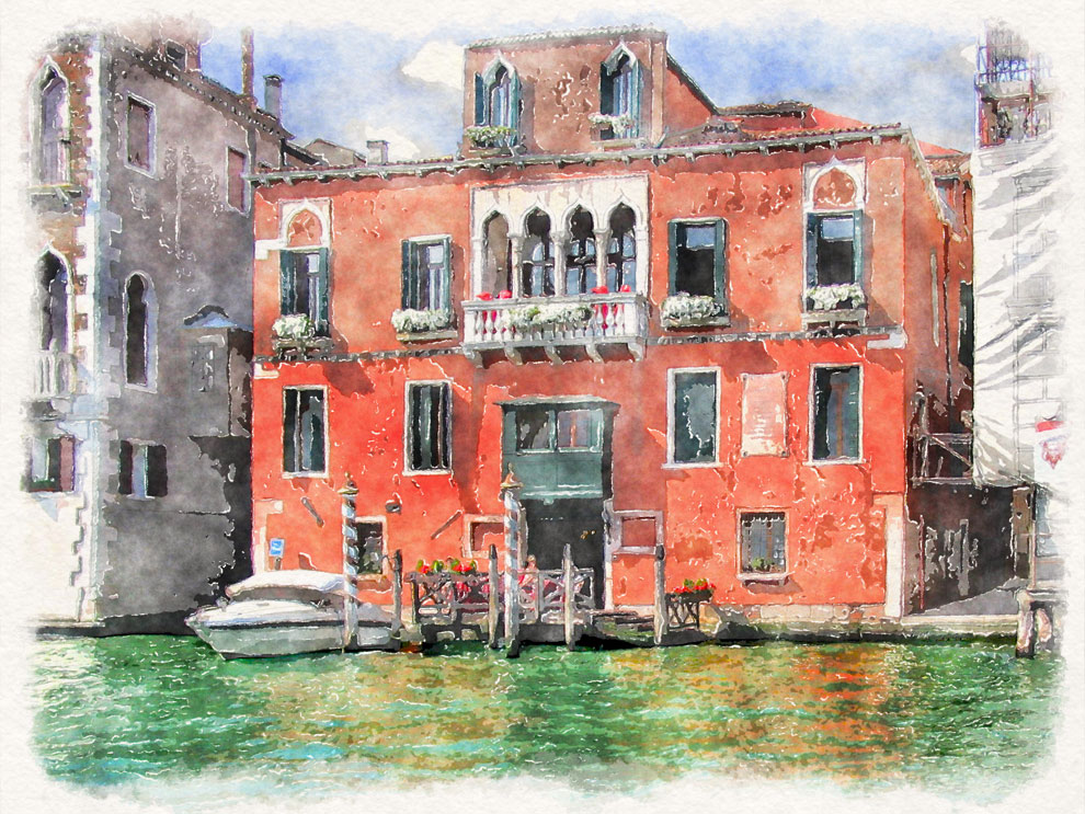 990x743 Turn Your Photos Into Watercolors