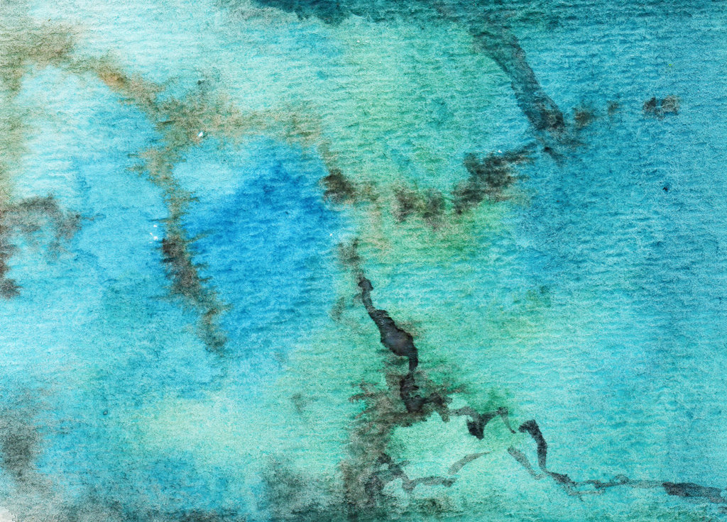 1024x736 Turquoise Watercolor Texture By Haleygottardo
