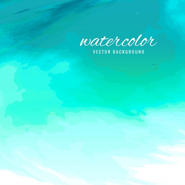 626x626 Turquoise Background With Watercolor Texture Vector Free Download
