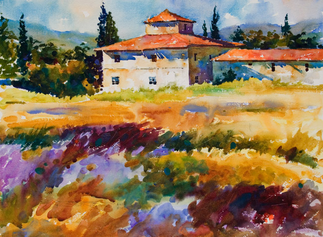 648x475 Watercolor Adventures In Tuscany With Steve And Janet Rogers