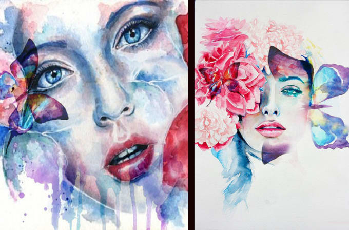 680x448 Make Any Types Of Watercolor Illustration By Robartwillam