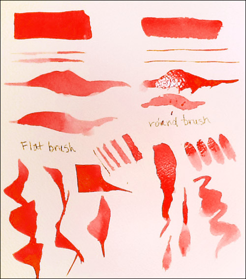 500x567 Start Painting With Watercolors Learn Brush Strokes, Water To