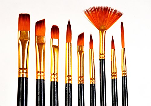 500x353 Komina Professional Paint Brushes 15 Pieces