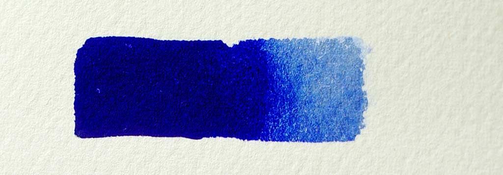 1024x357 Ultramarine Blue Watercolor Paint. Article By John Lovett On His