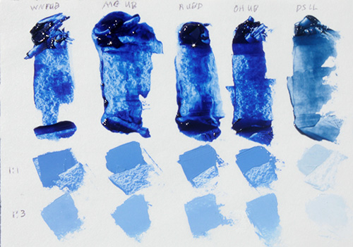 500x351 Color Theory Thursday Ultramarine Blue Too Much White Paper