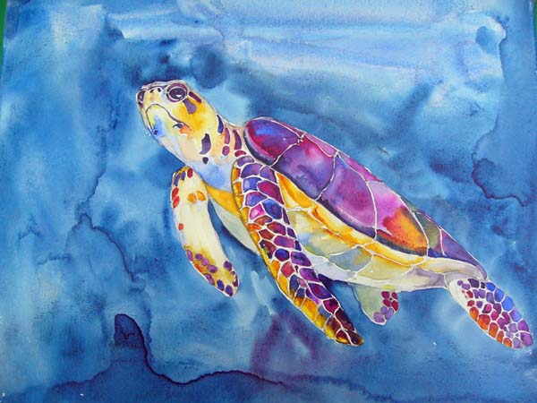 600x450 Heleen Cornet Underwater Paintings