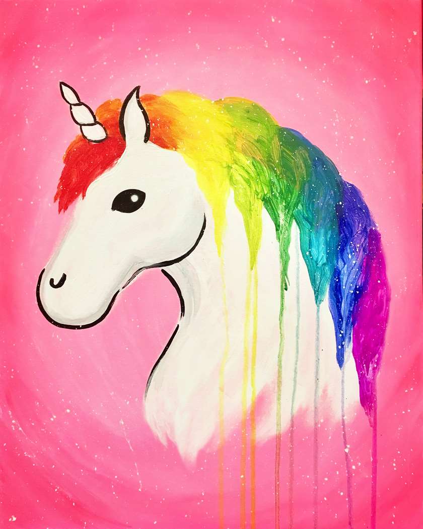 840x1050 Rainbow Unicorn