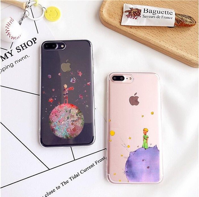 640x634 Watercolor Art Little Prince Lovely Cartoon Pattern Unique Clear