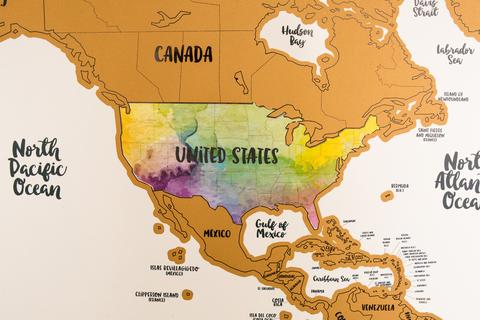 480x320 Scratch Your Usa Map Suade Llc