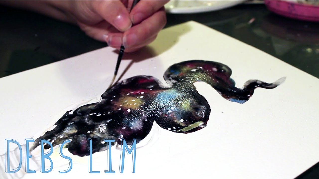 1280x720 Bulb Universe Watercolour Debs Lim