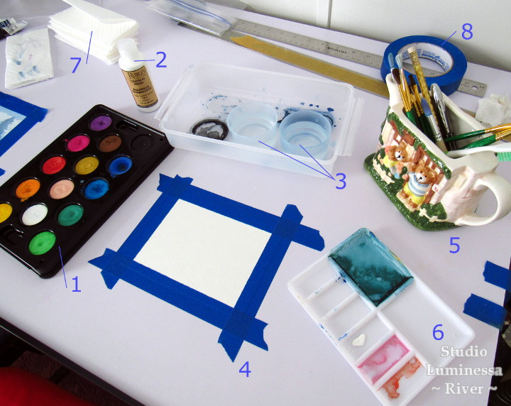 720x572 How To Paint A Galaxy In Watercolor (Beginner Tutorial) Strike A