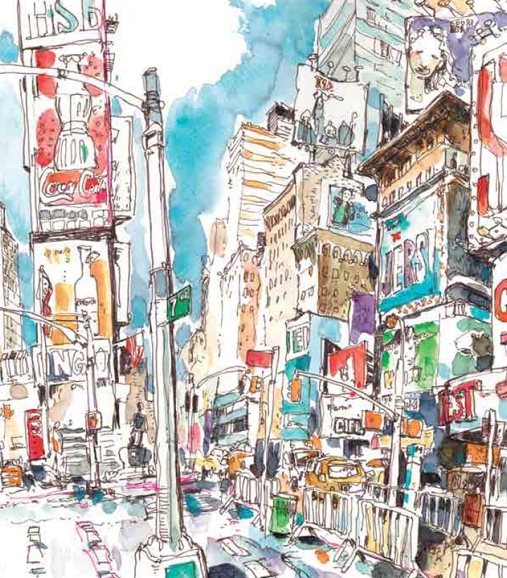 720x822 Storytelling In Colour Exclusive Interview With Urban Watercolour