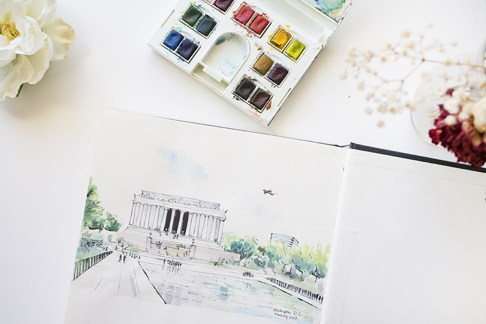 1000x667 Watercolor Urban Sketching Tips Amp Tutorial