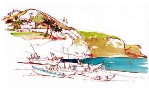 300x179 9am Noon Urban Watercolor Sketching 81818 Ormond Memorial Art