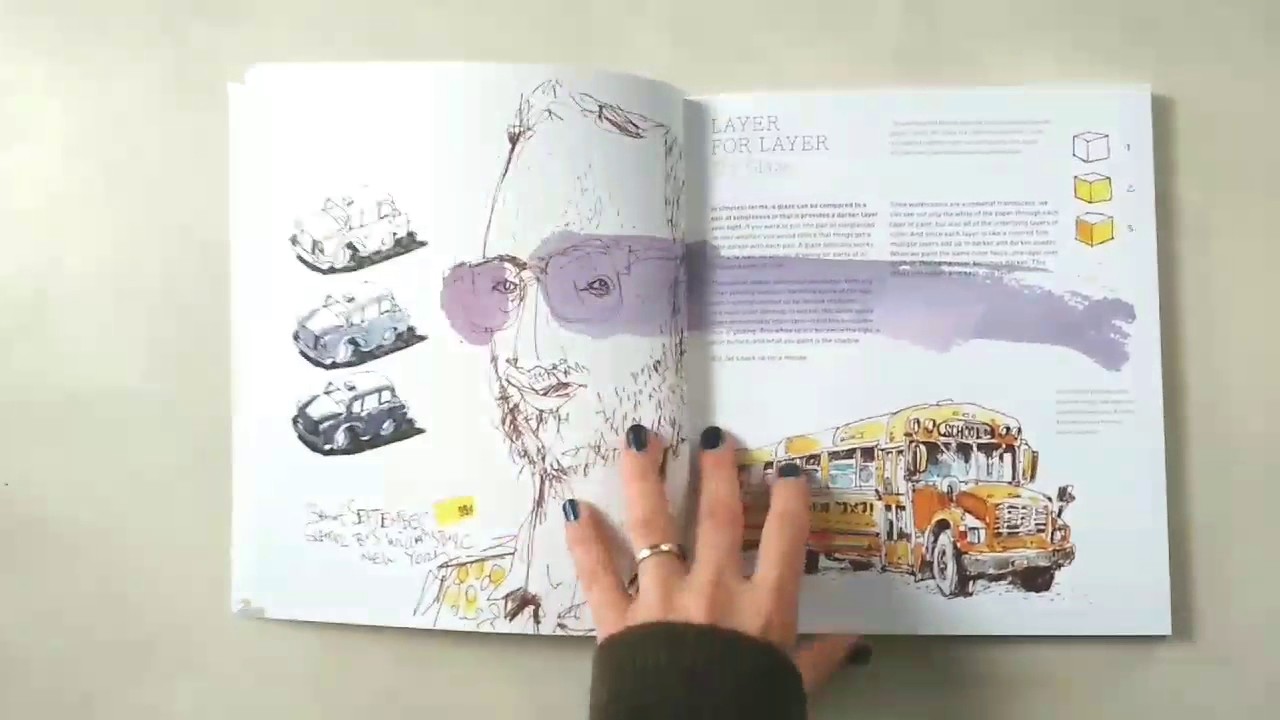 1280x720 Book Review Urban Watercolor Sketching