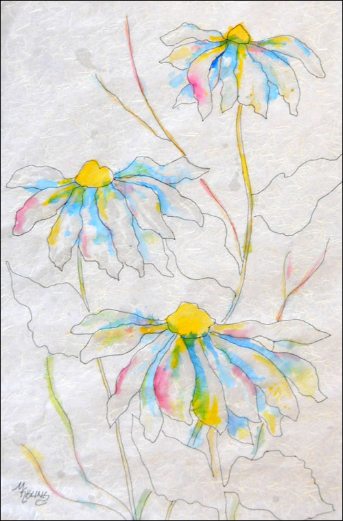 500x759 The Fascinating Painting Technique Of Watercolor Batik