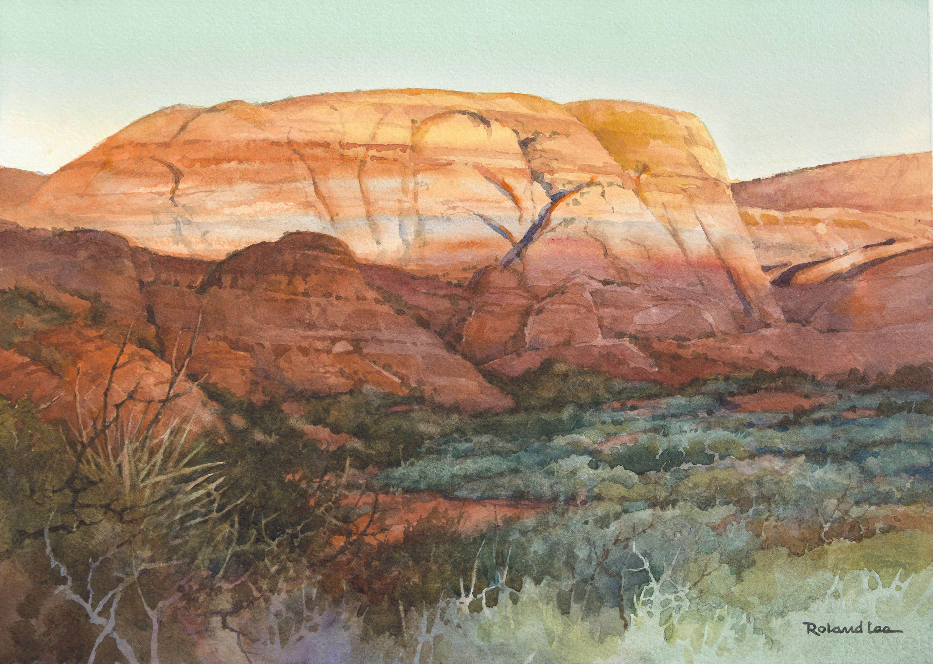 3000x2133 Utah Watercolor Society Fall Show Roland Lee