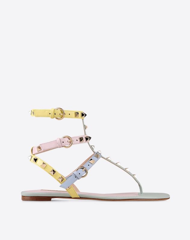 631x799 Valentino Watercolor Rockstud Flat Sandal For Sale [Product911
