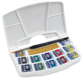 350x340 Van Gogh Watercolor 12 Pan Set