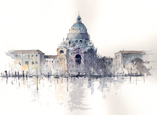 600x440 Venice Watercolor By Tony Belobrajdic By Artiscon