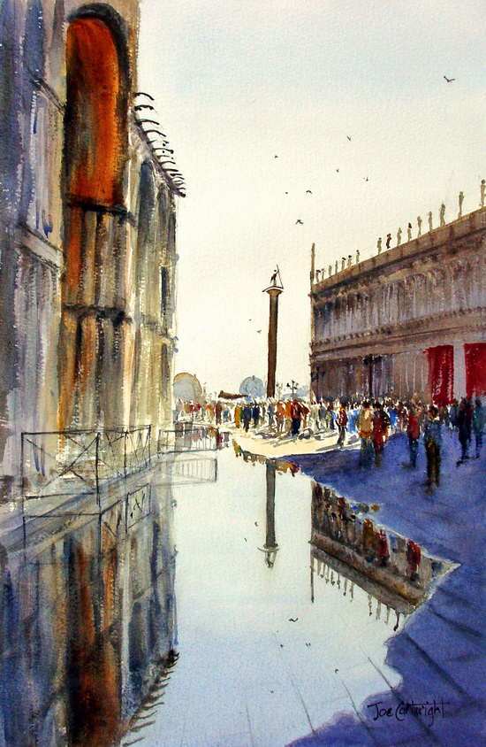 550x844 Watercolor Paintings Venice Gallery.venice Italy Watercolour