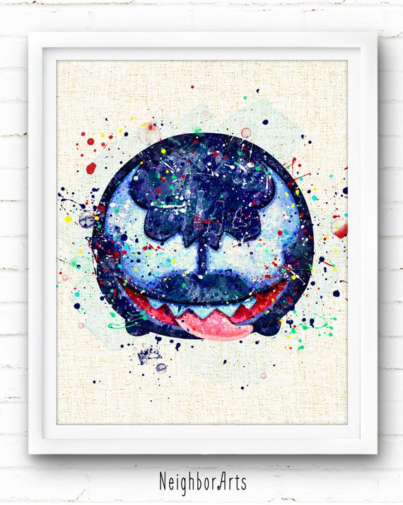 570x713 Venom Print Spiderman Print Tsum Tsum Marvel Superhero Etsy
