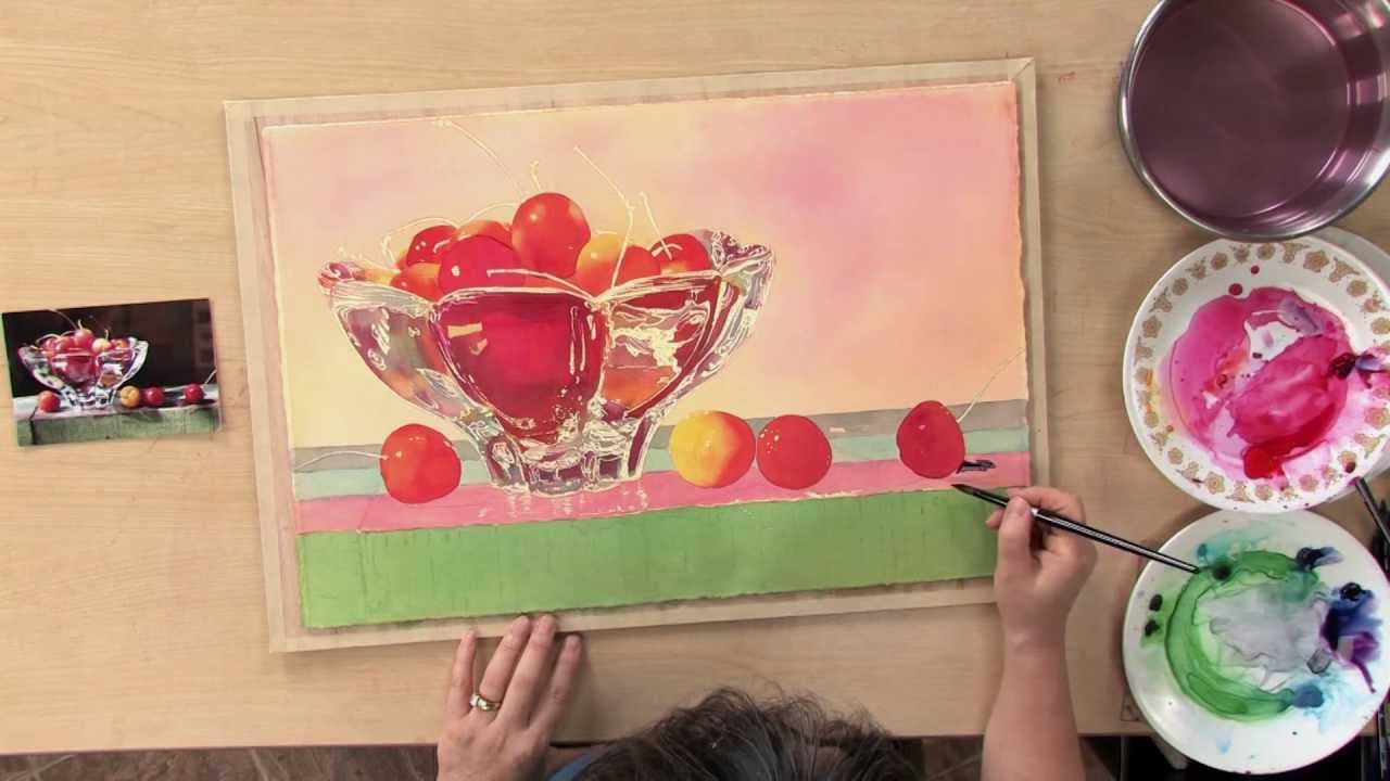 1280x720 Preview Vibrant Watercolor Techniques Painting Glass With Soon
