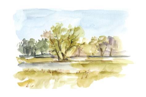 473x315 Vibrant Watercolor I Premium Giclee Print By Ethan Harper