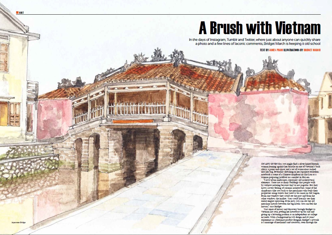 1091x771 Art Watercolor Artist Bridget March Fly, Icarus, Fly