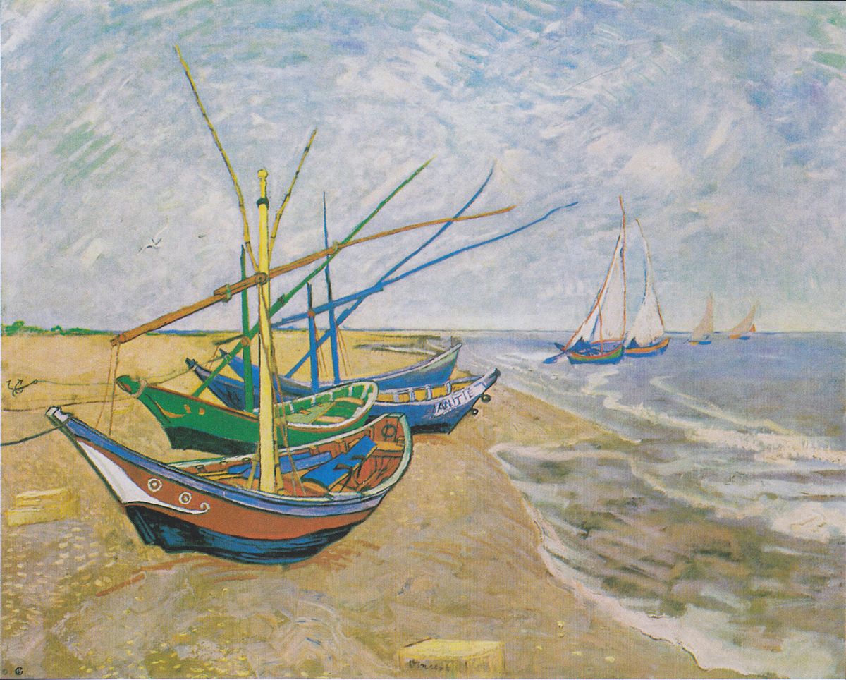 1200x964 Saintes Maries (Van Gogh Series)