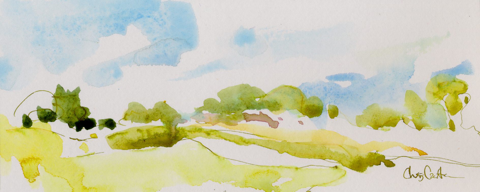 1888x756 En Plain Air And Color Harmony Chris Carter Artist