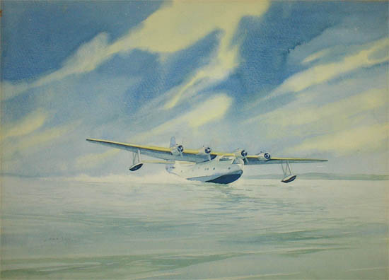 550x396 Transportation, Aviation, Art, Seaplane, Us Navy Patrol Sikorsky