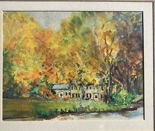 225x191 Watercolor Vintage 1950 1969 Art Paintings For Sale Ebay