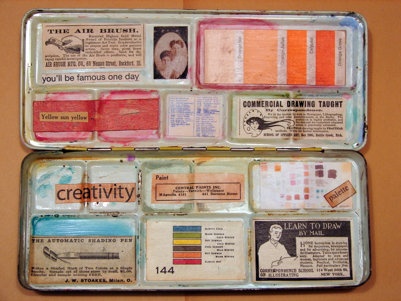 800x600 Articreate ~ ~ ~ By Lynn Lindley Altered Vintage Watercolor Set