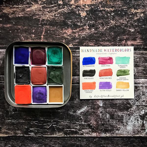 600x600 Handmade Watercolors Vintage Tin Set 2 (Clearance) The Curious