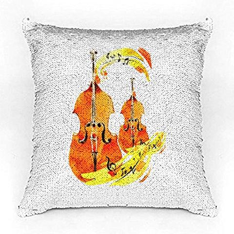 480x480 Crazyink Big Violin Watercolor Premium Printed Designer Magical