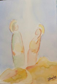 Virgin Mary Watercolor
