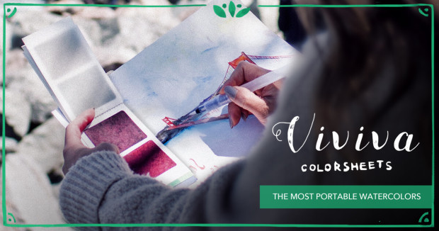 620x326 Viviva Colorsheets The Most Portable Watercolors! Indiegogo